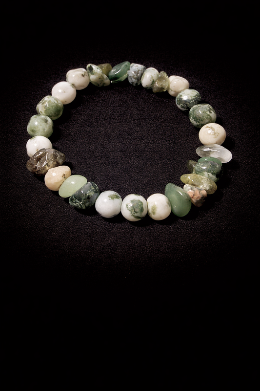 Green Jasper Crystal Bracelet