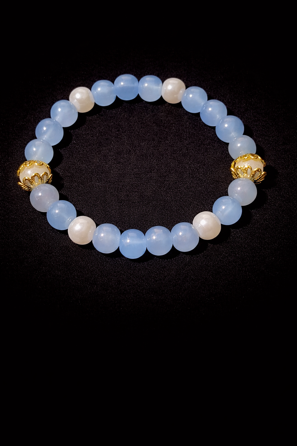 Blue Pearl Bracelet